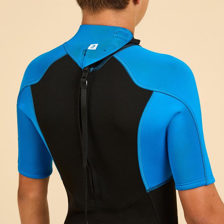 Actual product image Olaian Boys' surf wetsuit 2 mm neoprene (2 mm, 152)