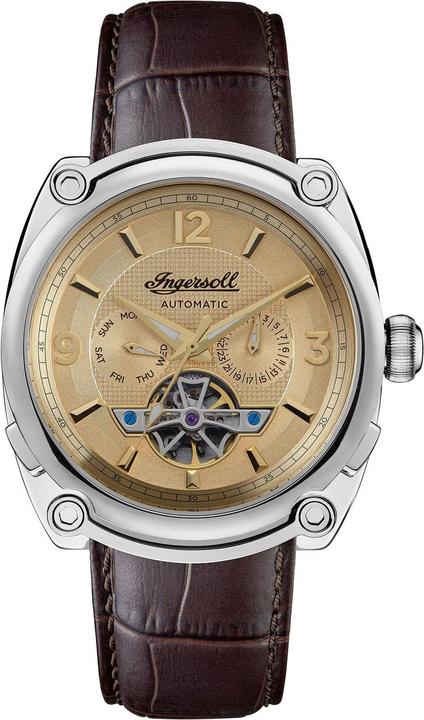 Immagine prodotto Ingersoll 1892 Ingersoll I01108 Orologio da uomo automatico Michigan 45mm 5ATM (Orologio da polso analogico, 45 mm)