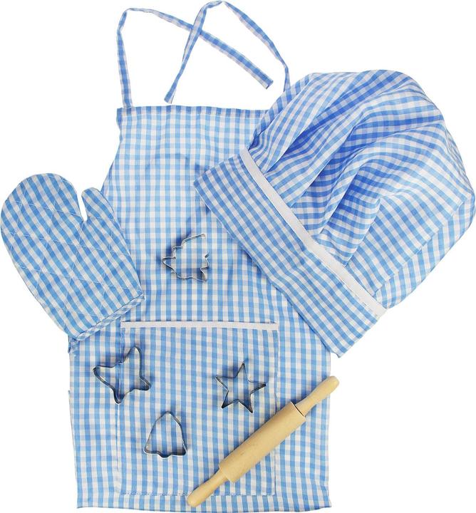 Bigjigs Toys Chefkoch-Set (Blau)