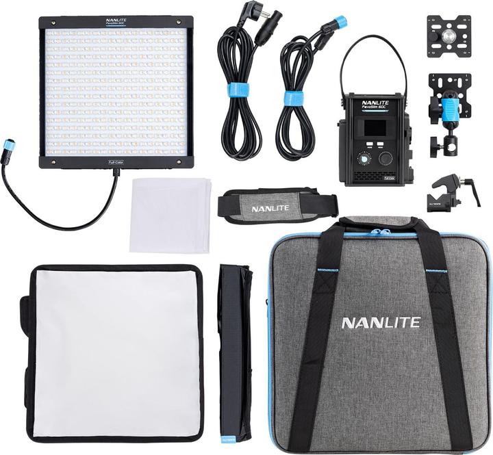 Actual product image Nanlite PavoSlim 60C (Studio light, Video light, Surface luminaire)