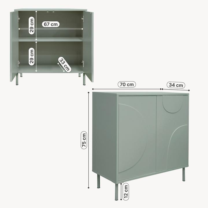 Produktbild En.Casa Holea (70 x 34 x 75 cm)