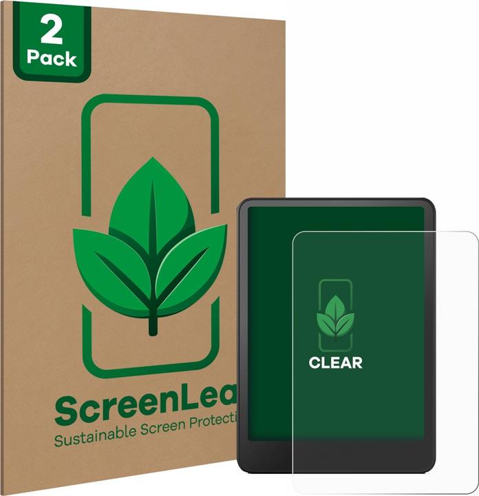 Actual product image ScreenLeaf Screen Protector sustainable Screen Protection, clear, anti-scratch