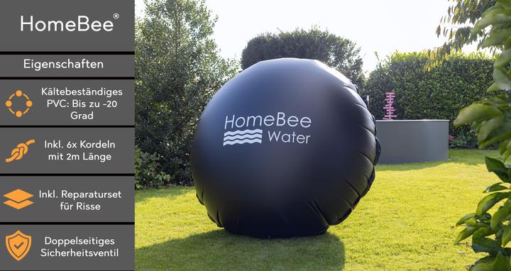 Produktbild HomeBee Poolkissen XXL Rund (3 Meter Durchmesser)