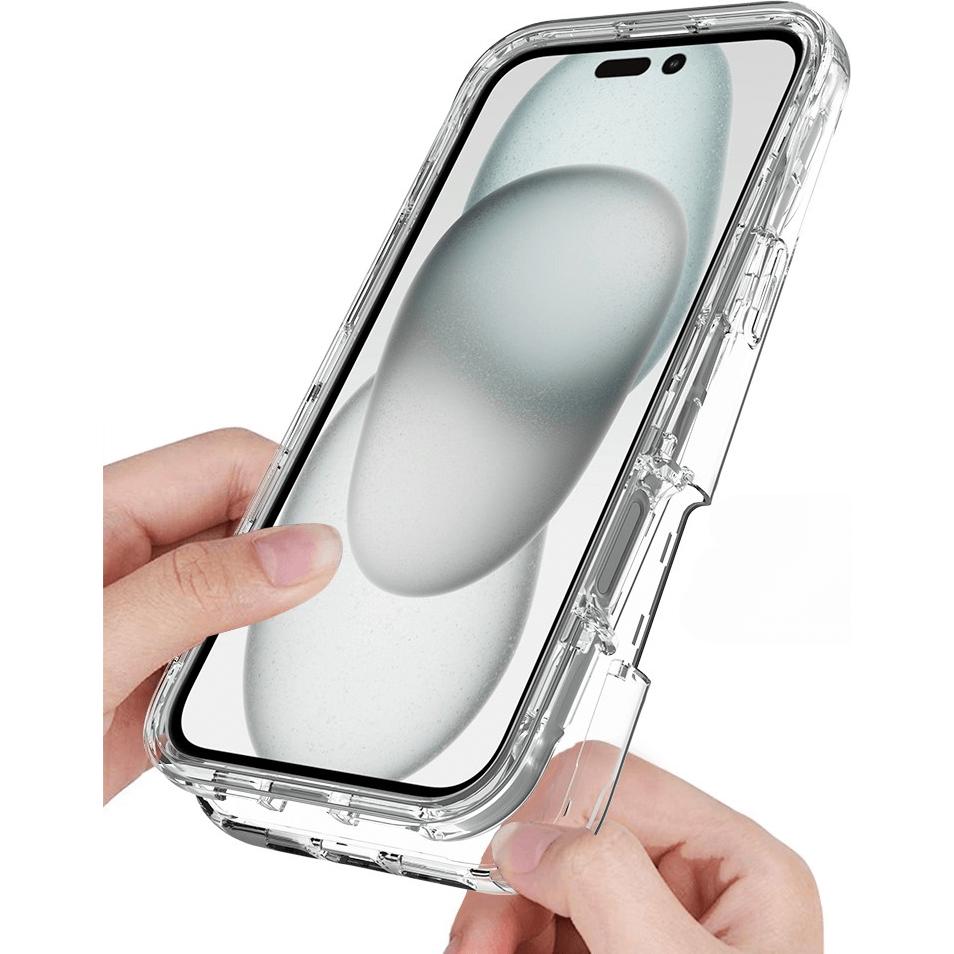 Thumbnail - Cover-Discount iPhone 16 Plus - Full Protection Schutzhülle (Apple iPhone 16 Plus), Smartphone Hülle, Schwarz