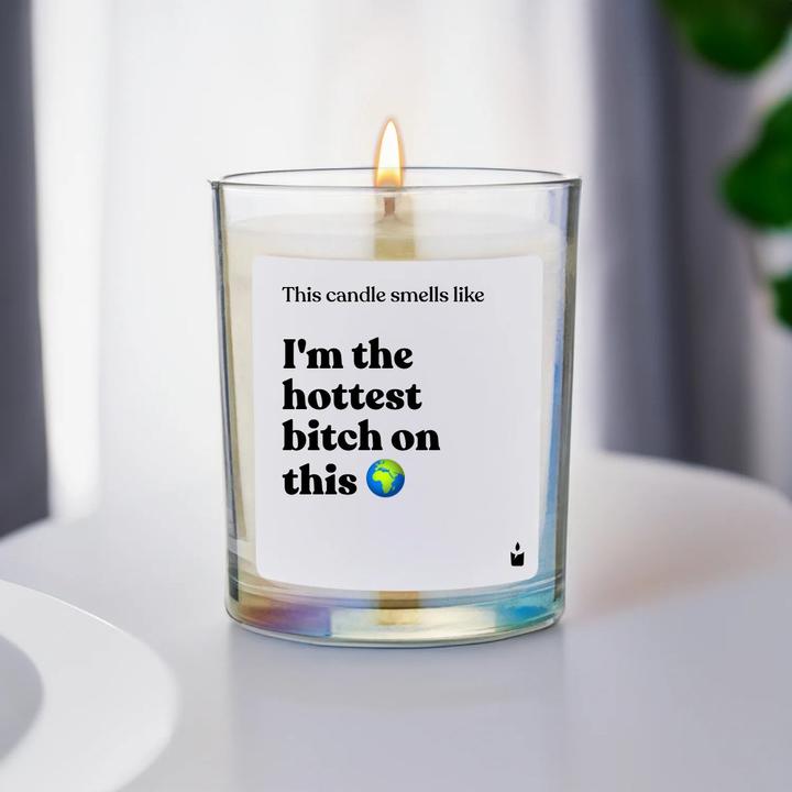 Immagine prodotto Chatty Candles Candela profumata Woody Sono la puttana più sexy del pianeta