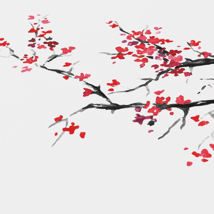 Actual product image Titanwolf Gaming Mouse Pad, 900 x 400mm XXL Speed Gaming Mouse Mat, Mousepad Extra Large Surface, Ink Sakura 4 (XXL)