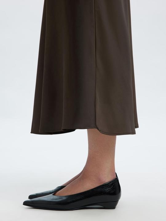 Actual product image Selected Femme Slflena Hw Midi Skirt Noos (40)