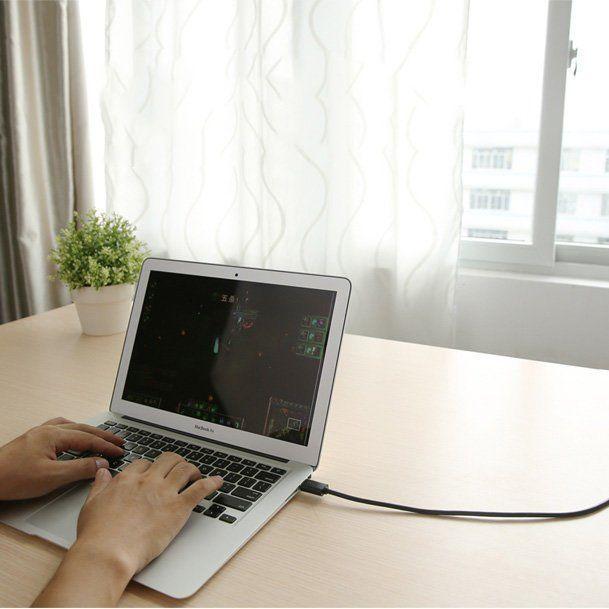 Actual product image Ugreen Cable extension USB 2.0 US121 10m - Black (10 m, USB 2.0)