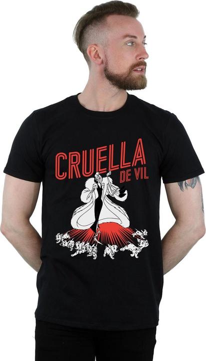 Produktbild Disney Cruella De Vil Dalmatians TShirt (4XL)