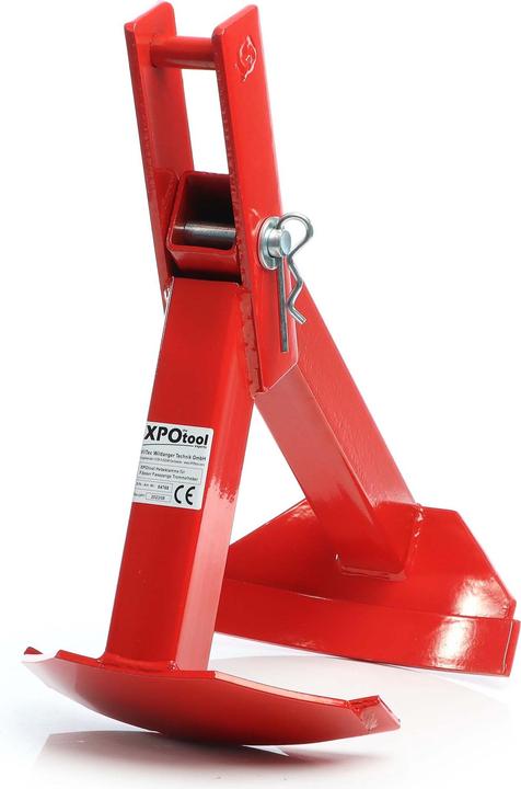 Actual product image XPOtool Lifting Clamp for Standing Barrels Barrel Clamp up to 210l Vertical Drum Lifter up to 500kg