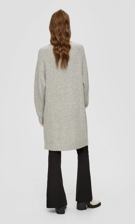Produktbild s.Oliver Strickjacke Lange Strickjacke aus Baumwollmix (XXL)