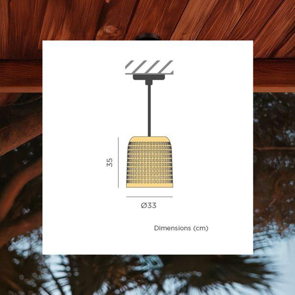 Produktbild Newgarden New Garden POSITANO 35 Cable Hang (E27, IP44)