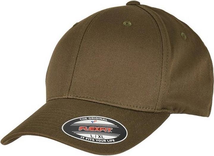 Actual product image Yupoong Unisex Adult Flexfit Organic Cotton Baseball Cap (S)