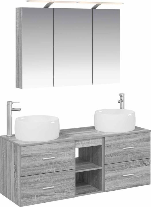 Produktbild vidaXL Badezimmerspiegel-Set (14.50 x 70 cm)