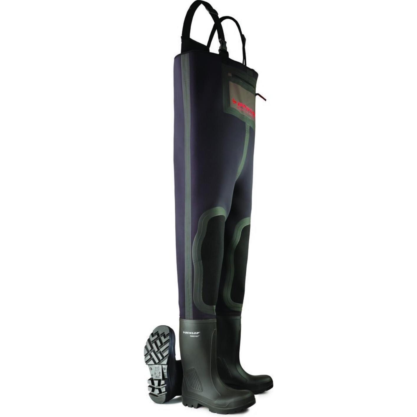 Magni, Uomini, Stivali di gomma, Waders Purofort, neoprene, S5, taglia 41 Dunlop, (41)