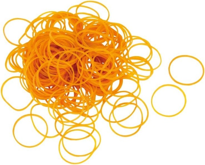 Actual product image Topwrite Elastic Bands Natural 200pcs (200 pcs.)