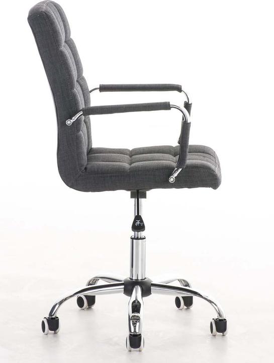Image du produit CLP Chaise de bureau Deli V2 tissu, gris