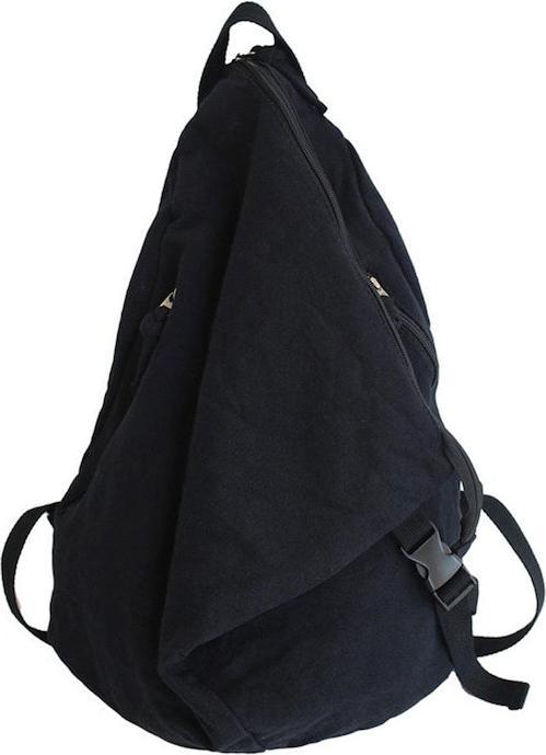 Actual product image Only-Bags.Store Solid colour canvas backpack, casual student backpack, large capacity backpack, travel backpack