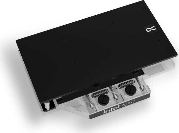 Image du produit Alphacool Eisblock Aurora Intel B580 Steel Legend/Challenger GPU Wasserkühlung, ARGB, mit Backplate