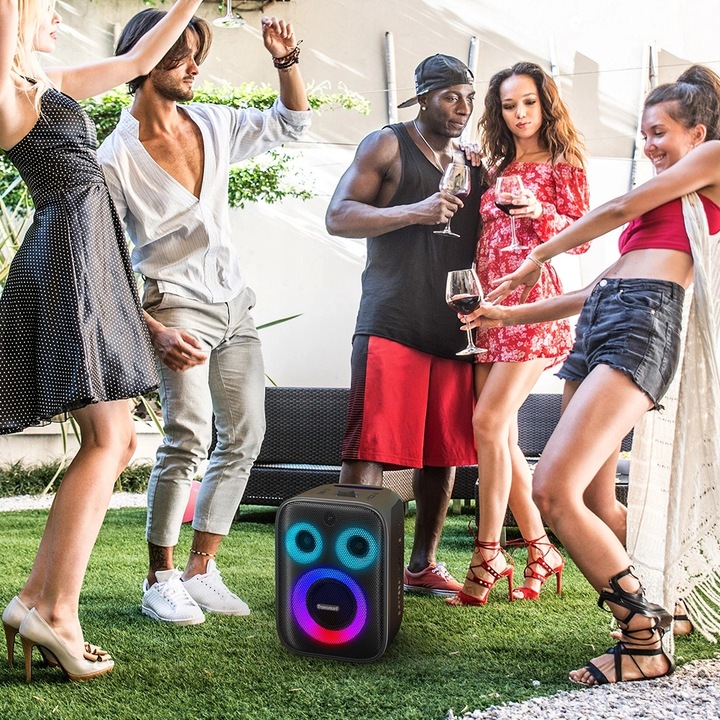 Immagine prodotto Tronsmart Altoparlante Bluetooth wireless Halo 200 con microfono (nero) (18 h, Batteria)
