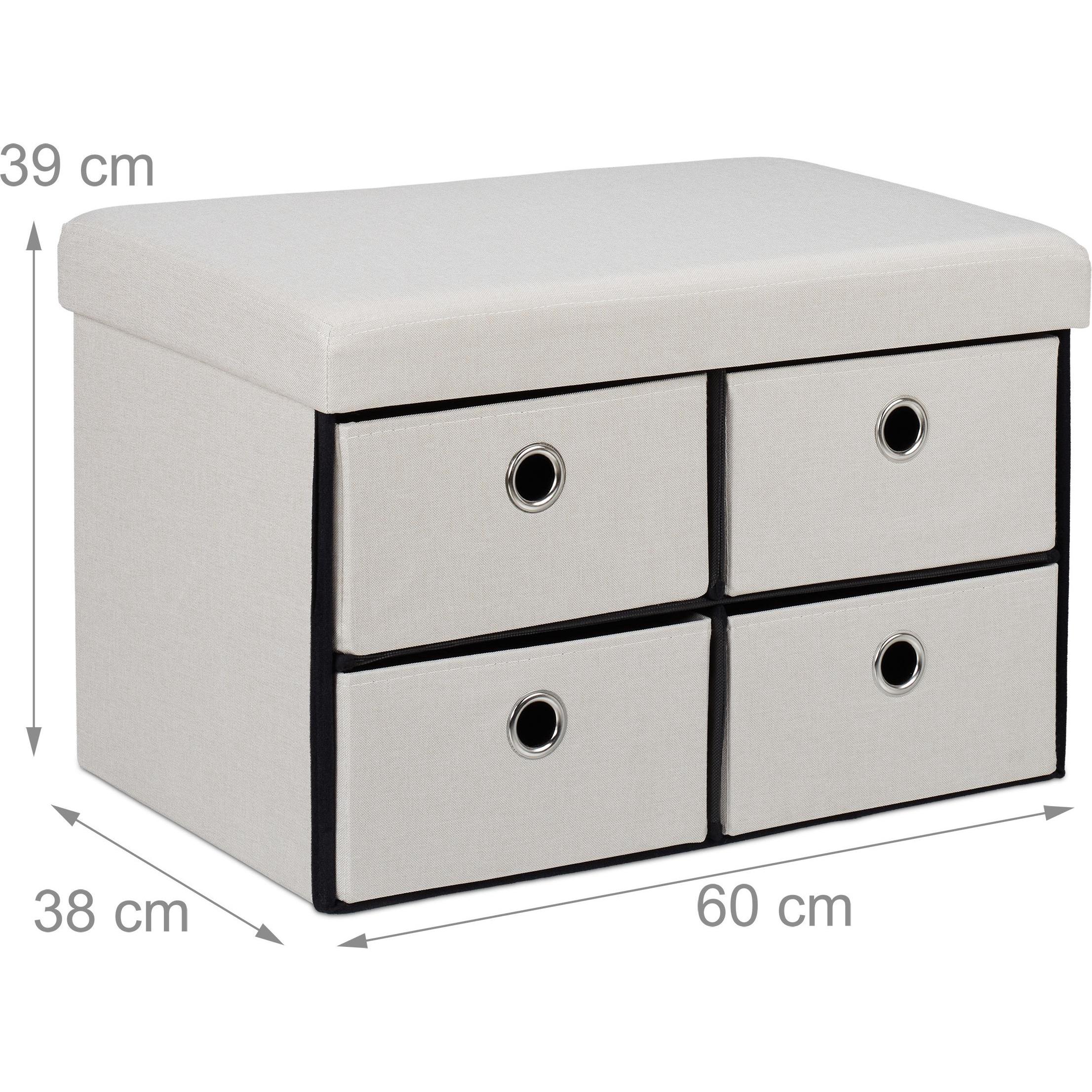 Thumbnail - Relaxdays, Sitzbank, Sitzbank (60 cm)