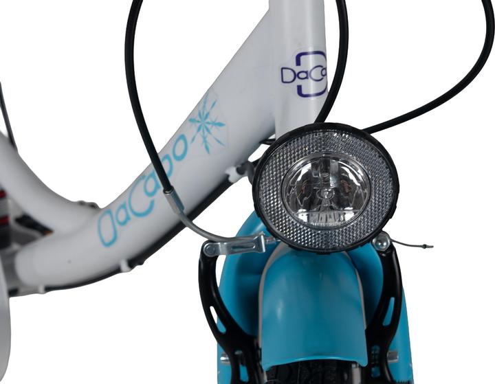 Produktbild Kinderfahrrad 24" Balloon Blau 6 Gänge RH 36 cm (24")