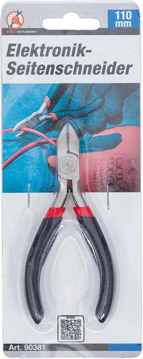 Actual product image BGS Electronic Diagonal Side Cutter | Spring Loaded | 110 mm (110 mm)