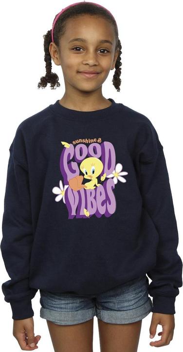 Produktbild Looney Tunes Tweeday Sunshine & Good Vibes Sweatshirt Mädchen (116)