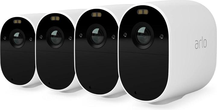 Produktbild Arlo Essential Spotlight Kamera, 4er Set weiss (1920 x 1080 Pixels)