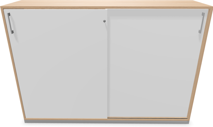 Actual product image Narbutas Choice sliding door cabinet (160 x 40 x 111.5 cm)