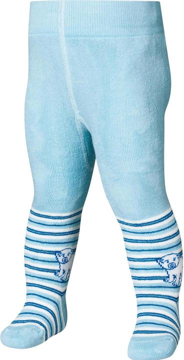 Playshoes Thermo Strumphose Eisbär Gr. 86/92 Hellblau (86/92)