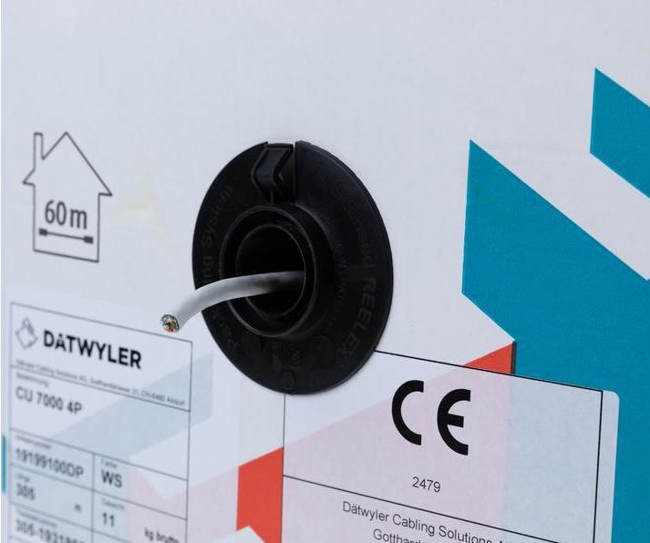Actual product image Dätwyler Network cable (S/FTP, CAT7, 305 m)