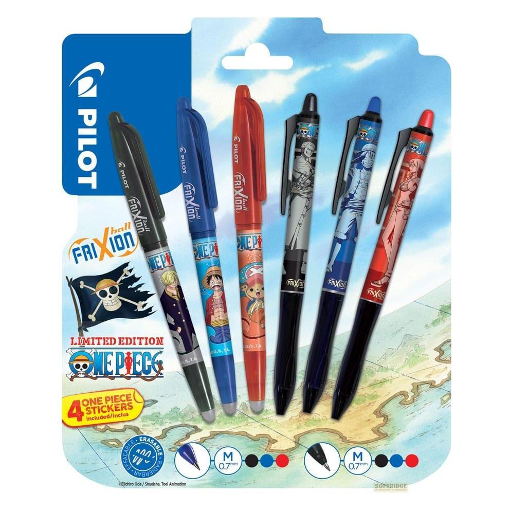 Pilot Frixion Ball 05 – Set Di 5 Penne Roller Cancellabili, Punta 0,25 Mm, Inchiostro Verde, Con Gomma Magica