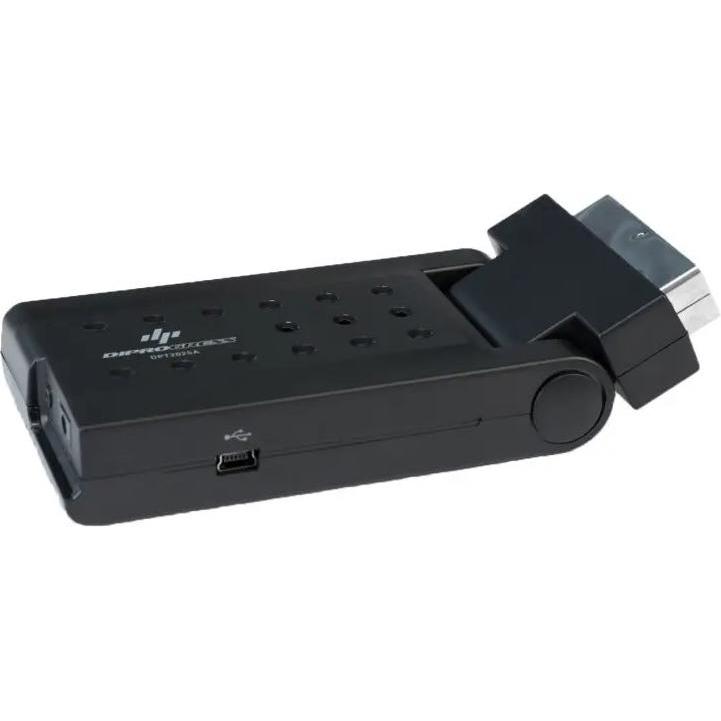 Diprogress DPT 202SB Decoder Scart Stick DVBT2 HEVC MAIN 10 RCU (DVB-T2), Ricevitore TV, Nero