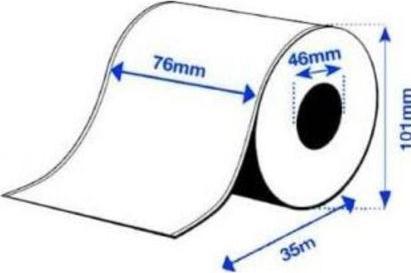 Actual product image Epson Premium Mat Label