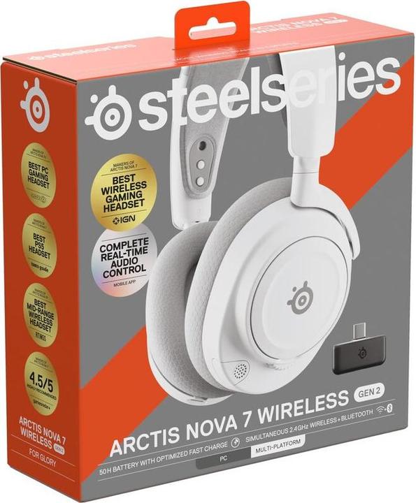Immagine prodotto SteelSeries Arctis Nova 7 Gen 2 (Senza fili)
