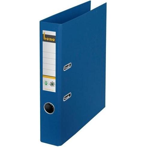 Bene, Ordner, No.1 Ordner blau stabile Pappe 5,2 cm DIN A4 (A4, 52 mm, 1 x)