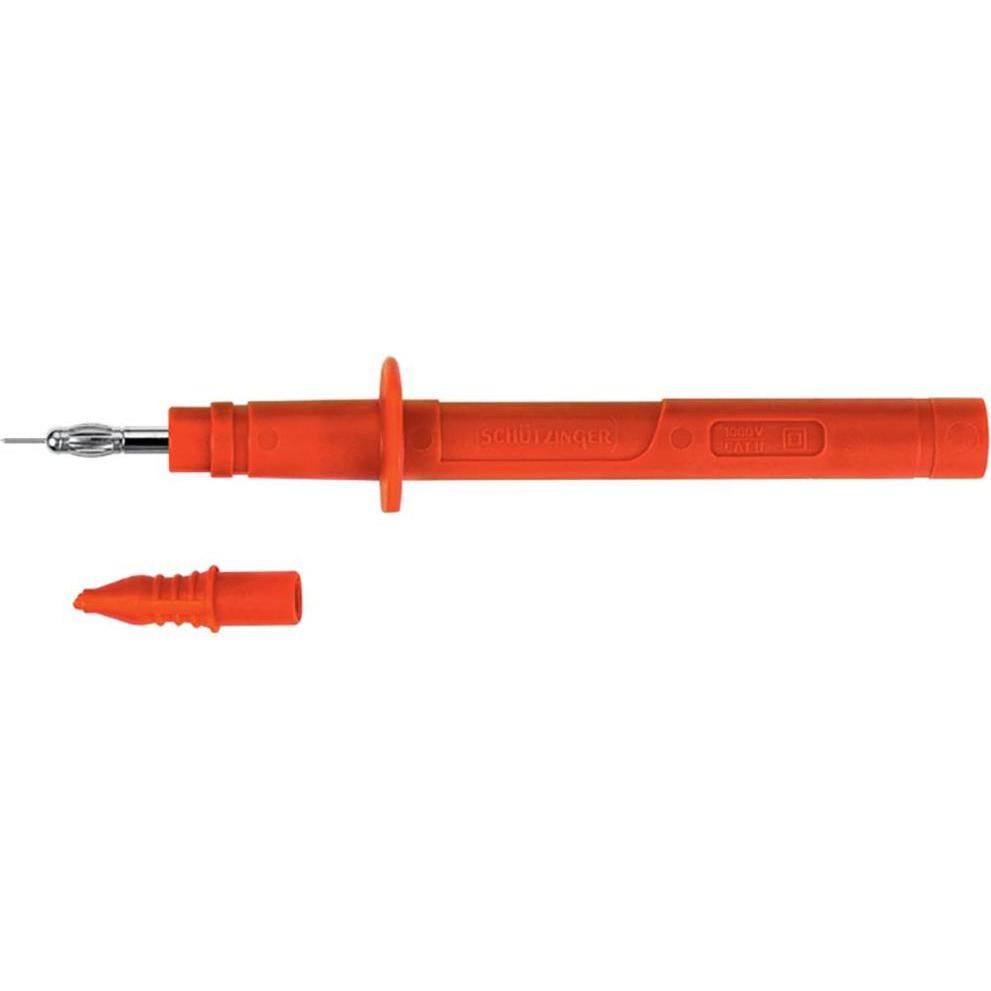 Schutzinger Schützinger SPS 2381 Ni / RT Sicherheits-Prüfspitze Buchse 4 mm Rot 1 St. (Prüfspitze), Messtechnik, Rot