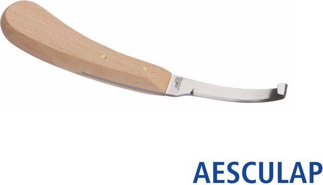 Aesculap Huf- und Klauenmesser, schmale Klinge, einschneidig links