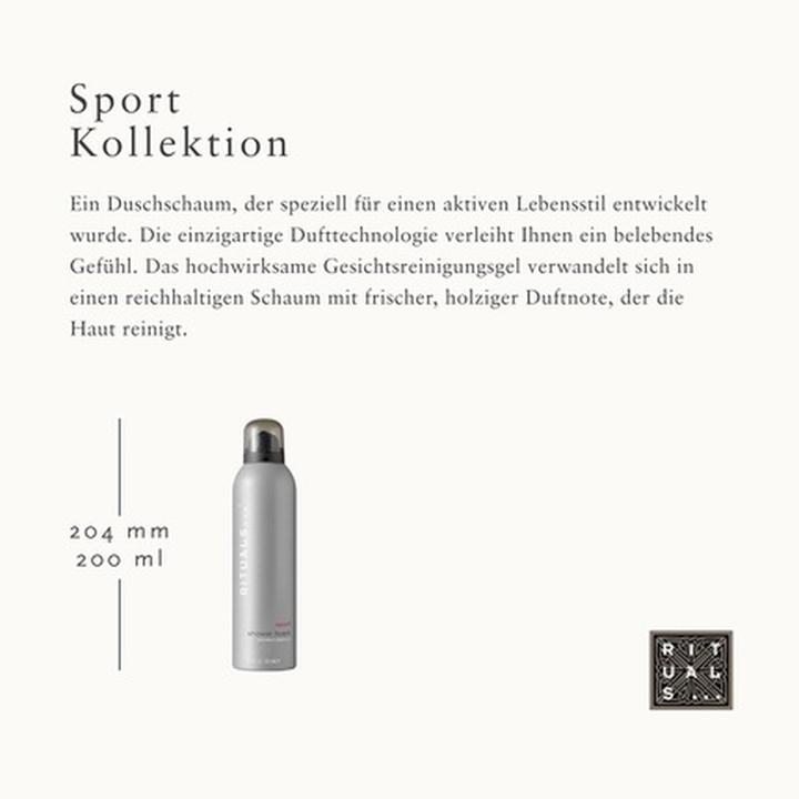 Produktbild Rituals Sport Shower Foam (200 ml)