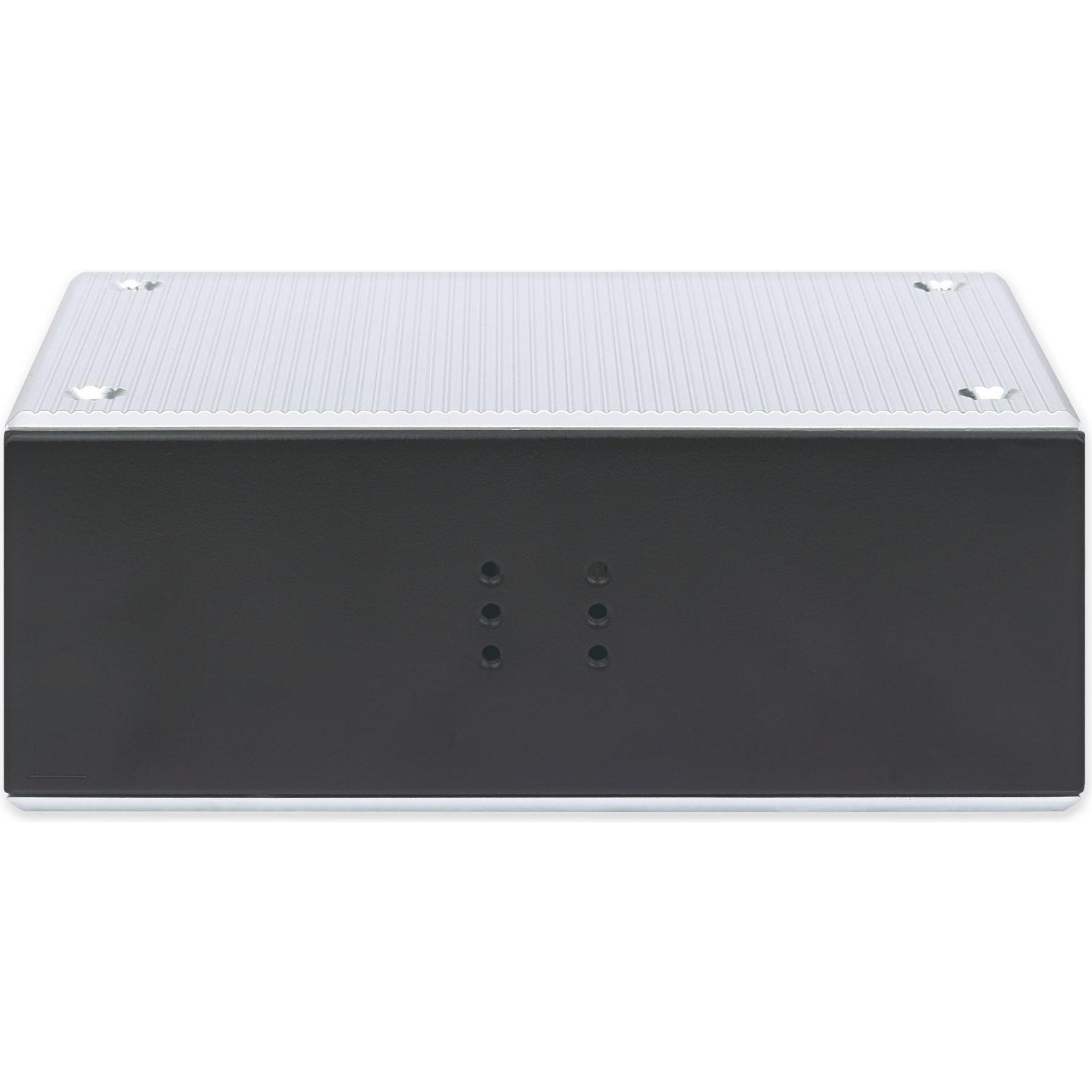 Thumbnail - Intellinet 8-Port Gigabit Ethernet PoE+ Web-Managed Industrie-Switch mit 2 SFP-Ports (8 Ports), Netzwerk Switch, Schwarz