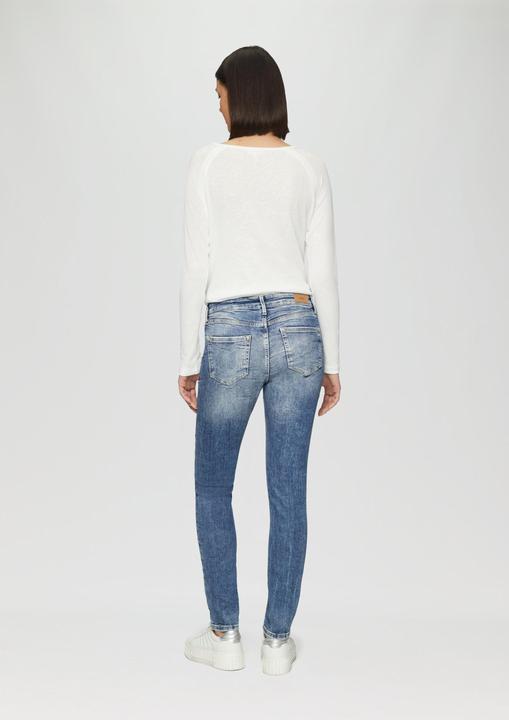 Produktbild S.Oliver Jeans-Hose Jeans Izabell / Skinny Fit / Mid Rise / Skinny Leg (W42/L28)