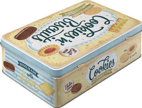 Actual product image Nostalgic-Art Merchandising Storage tin Cookies 'n' Biscuits 3 l, multicoloured (3 l)