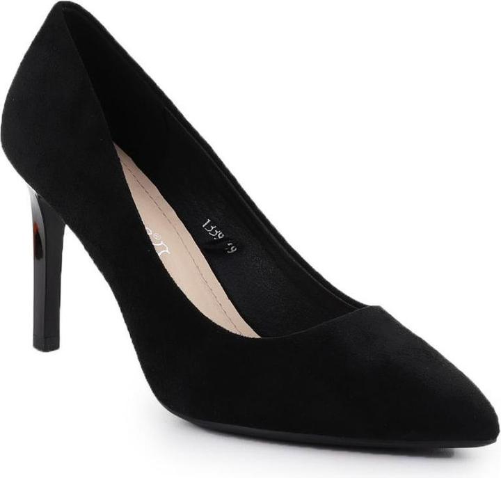 Produktbild Leone Black suede stiletto pumps Sergio 1339 (40)