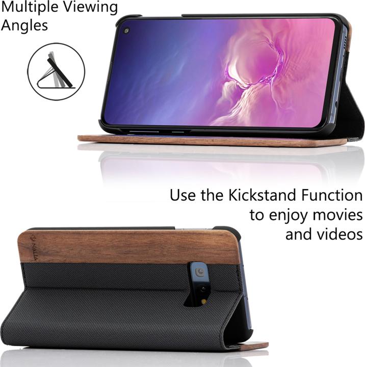 Actual product image Nalia Real wood mobile phone case