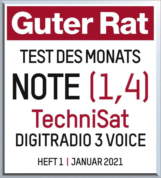 Produktbild TechniSat DigitRadio 3 Voice (FM, DAB+)