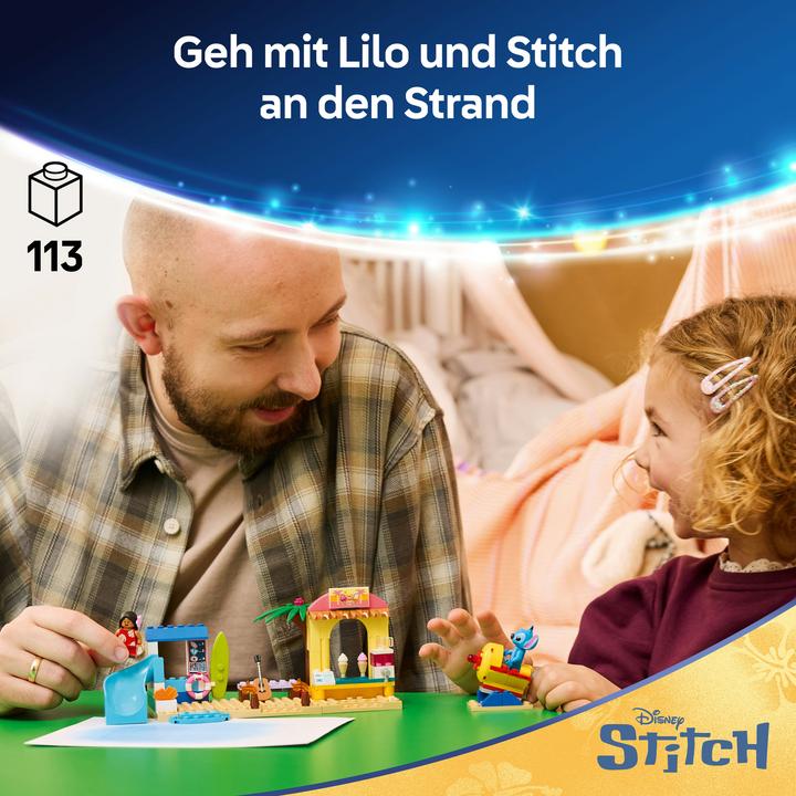 Produktbild LEGO Spass am Strand mit Lilo und Stitch (43280, LEGO Disney)