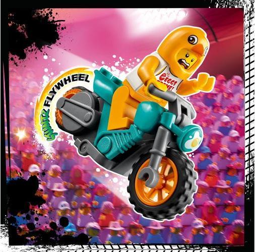 Produktbild LEGO Maskottchen-Stuntbike (60310, LEGO City)