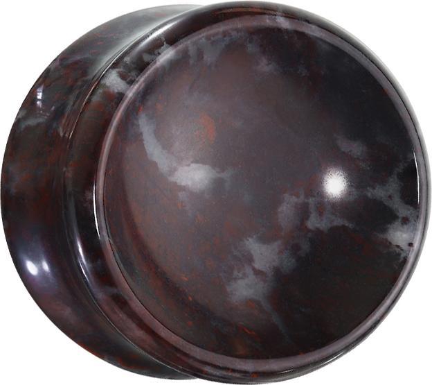 Immagine prodotto Star Piercing Spina svasata in pietra di sangue (senza ottone, Mnerale)
