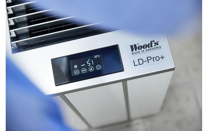 Actual product image Wood's LD40 (100 m², 18.50 l/24h)